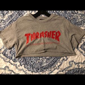 Thrasher Crop Top